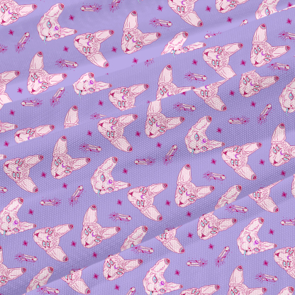 Purplehecate Mystical Sphynx Cat Beachwear Cover-Up Dress