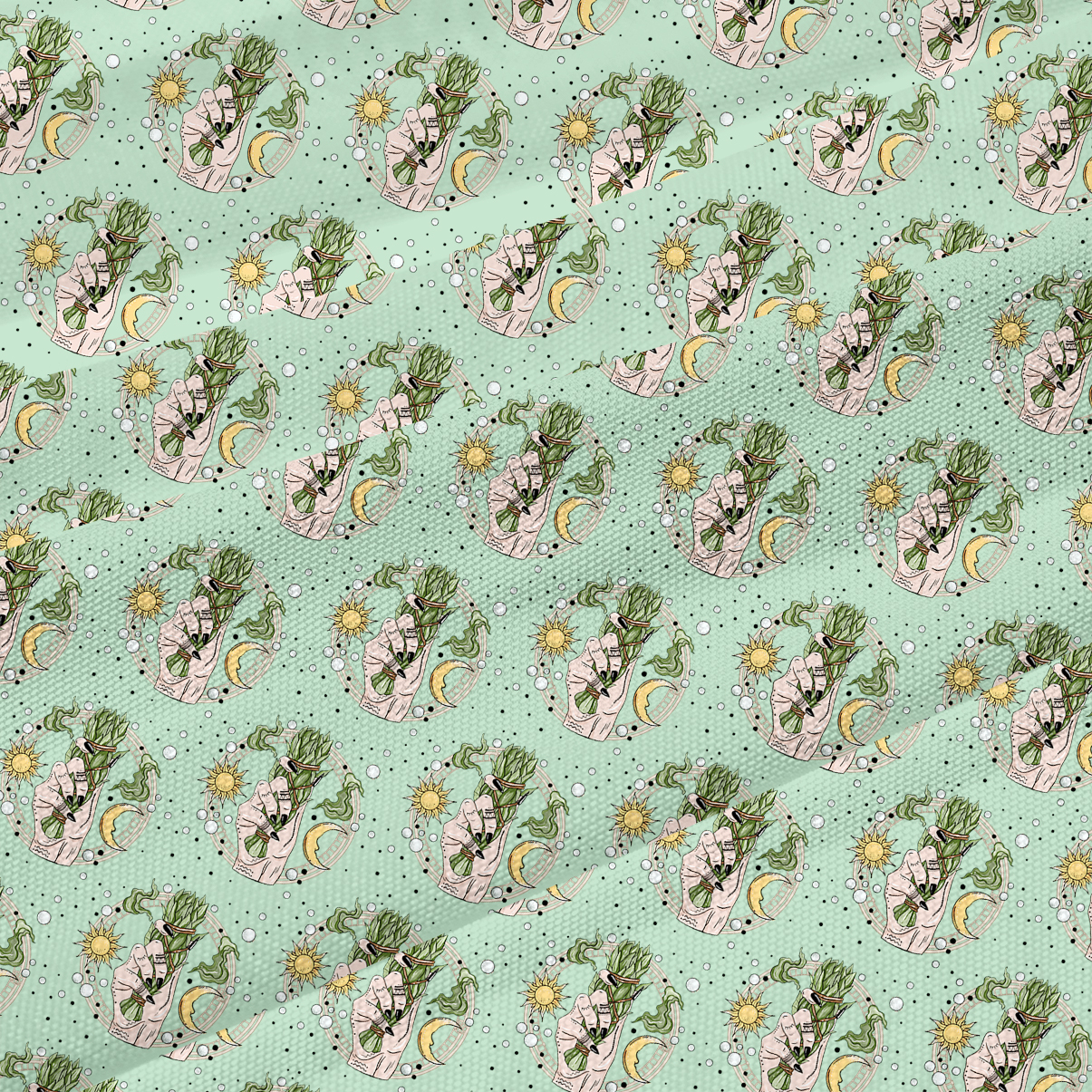 Purplehecate Go Sage Yourself Beachwear Cover-Up Dress