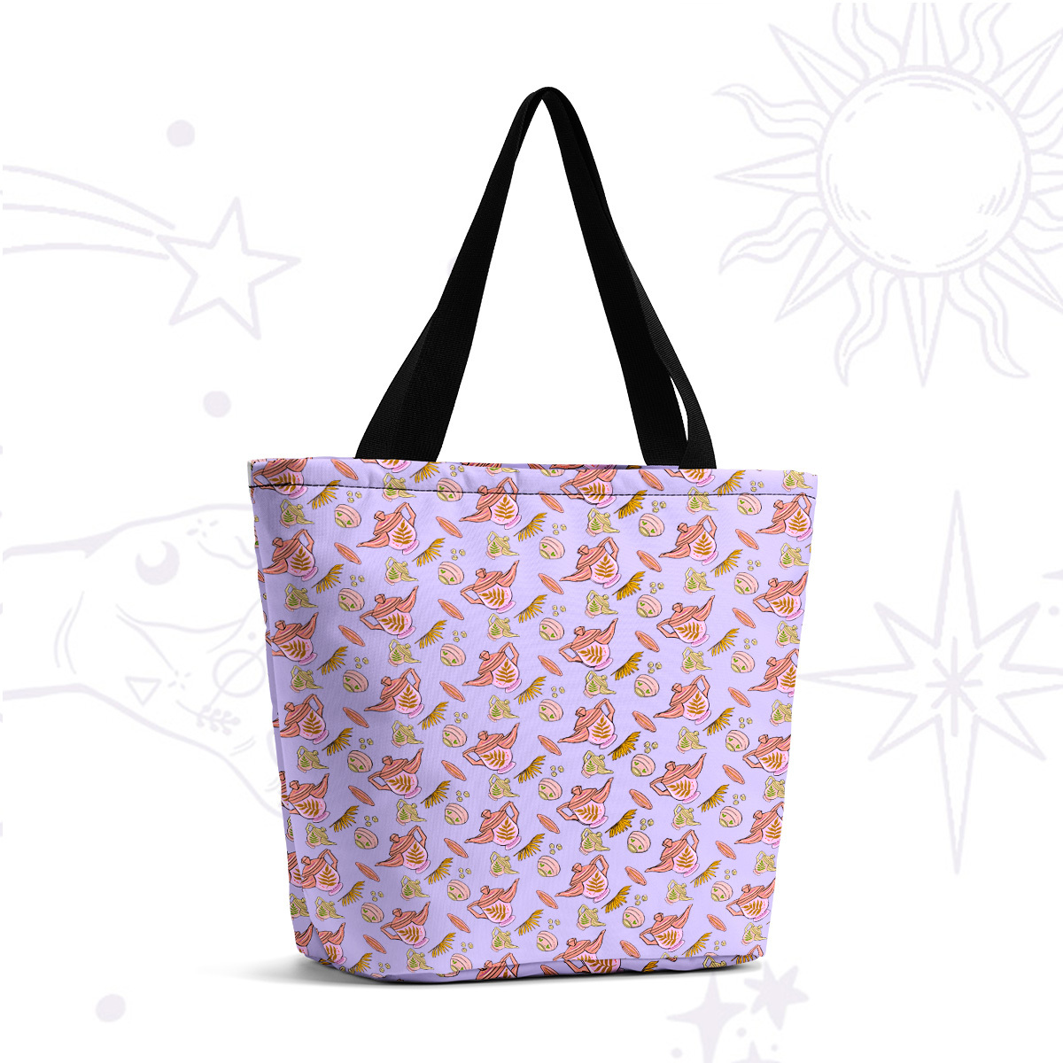 Purplehecate Mystical Teapot Tote Shopping Bag