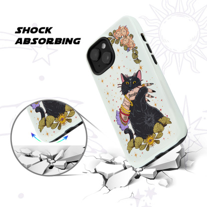 Purplehecate Feral Cat Phone Case