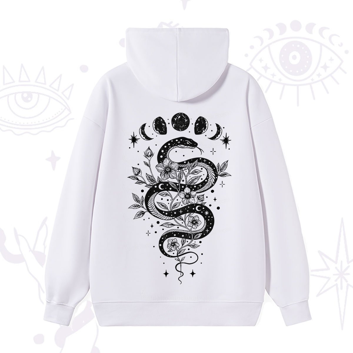 Purplehecate Serpent Spell Hoodie
