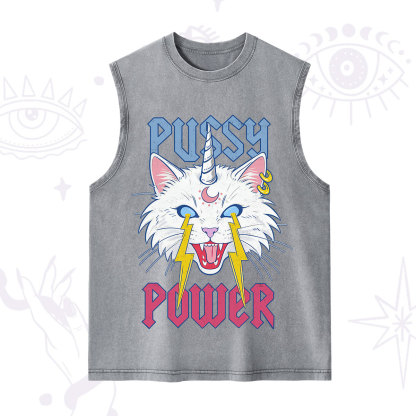 Purplehecate Pussy Power Washed Tank