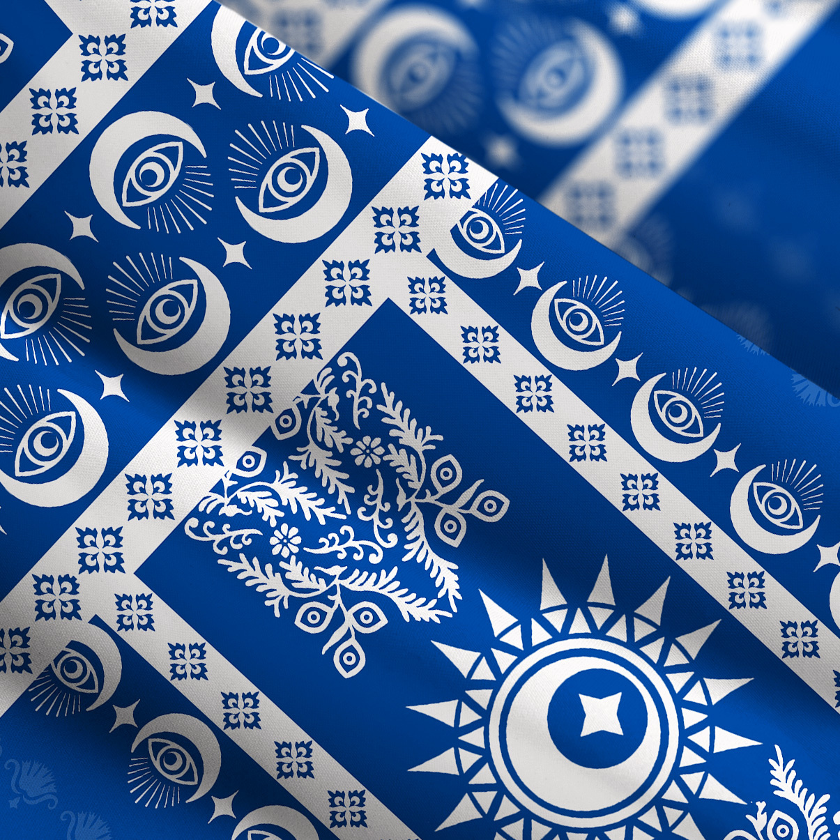 Purplehecate Visionary Sun Wide Straps Maxi Dress