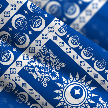 Purplehecate Visionary Sun Wide Straps Maxi Dress