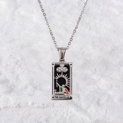 Purplehecate The Magician Tarot Necklace