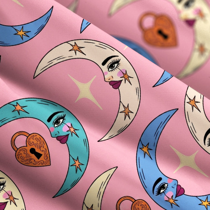 Purplehecate Lunar Secrets Wide Straps Maxi Dress