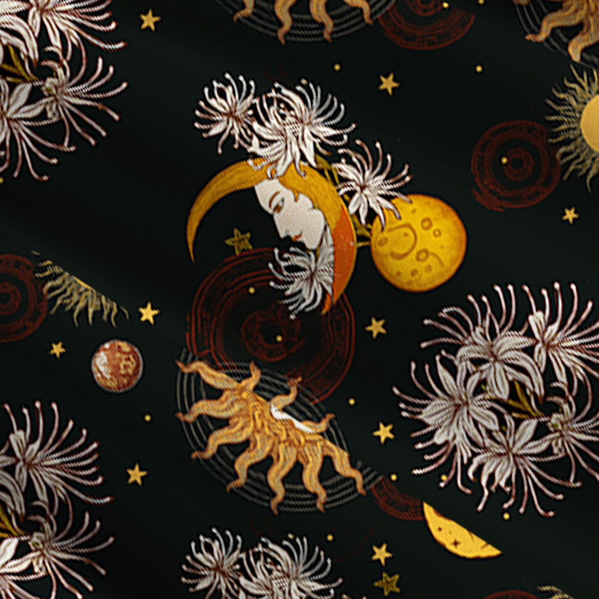 Purplehecate Stellar Symphony Convertible Maxi Skirt