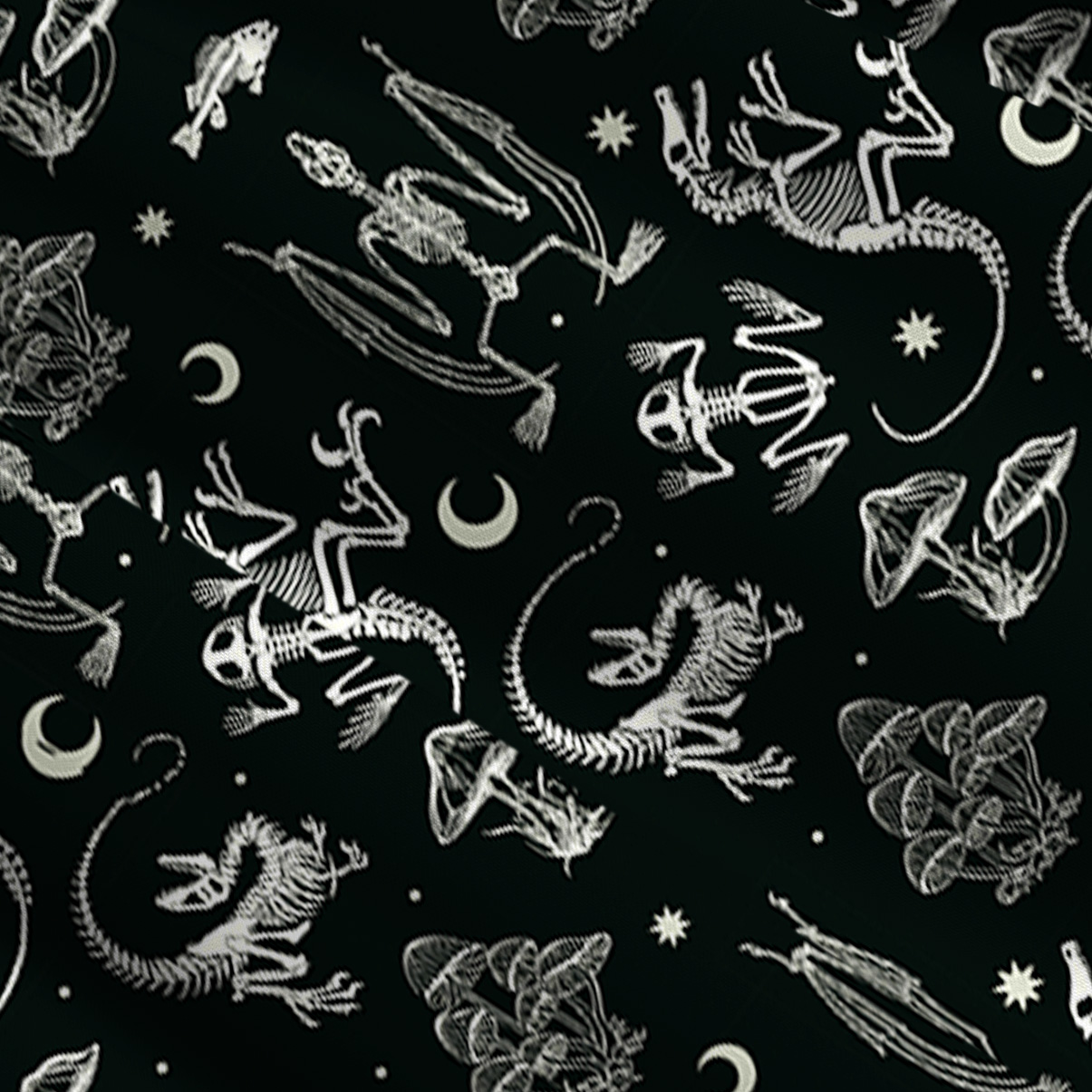 Purplehecate Prehistoric Fantasy Convertible Maxi Skirt