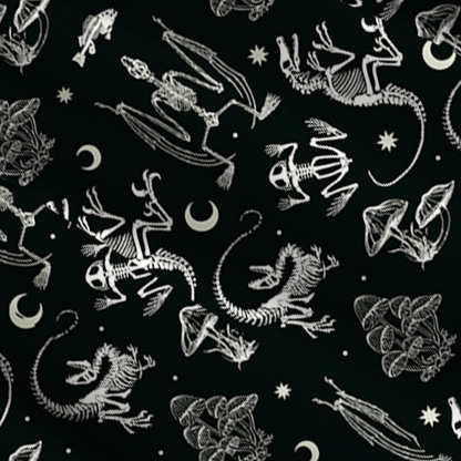 Purplehecate Prehistoric Fantasy Convertible Maxi Skirt