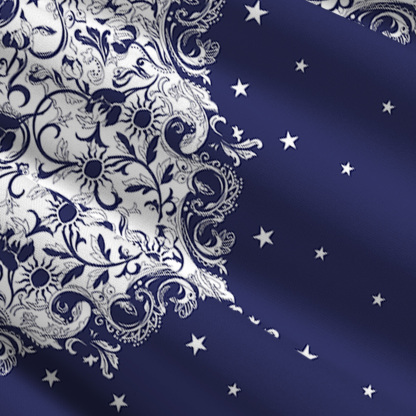 Purplehecate Midnight Star Convertible Maxi Skirt