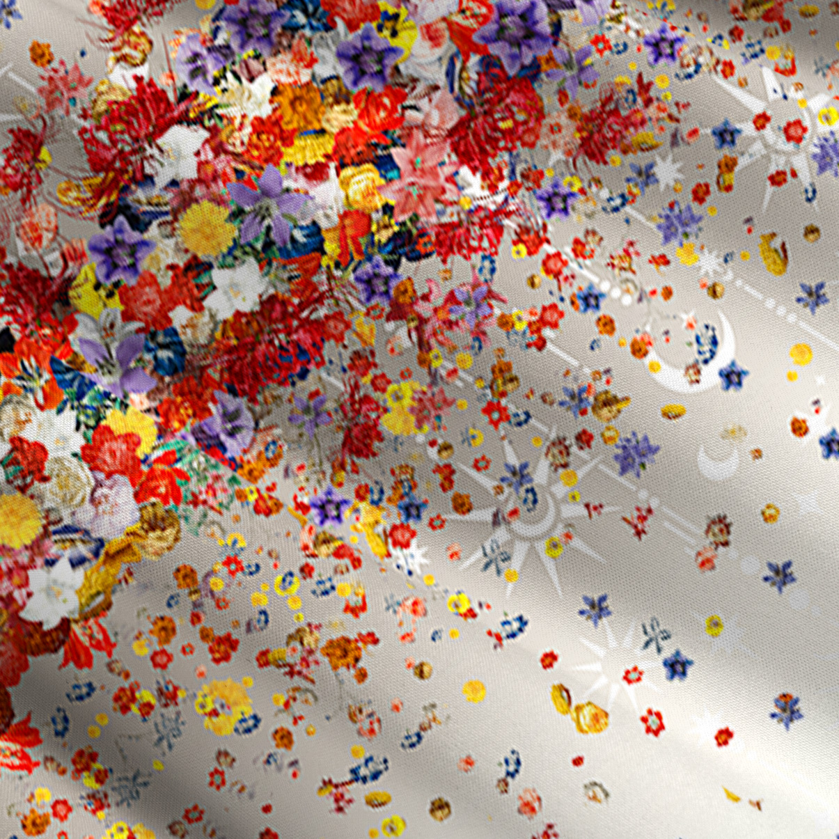 Purplehecate Spring Garden Convertible Maxi Skirt