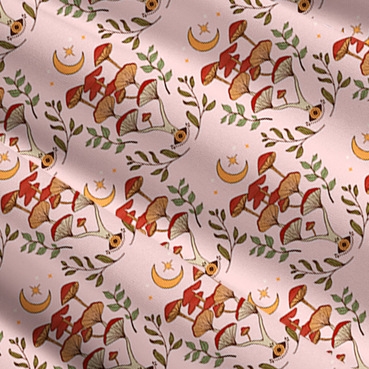 Purplehecate Psychedelic Mushrooms Convertible Maxi Skirt