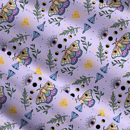 Purplehecate Luna Moth Witch Convertible Maxi Skirt