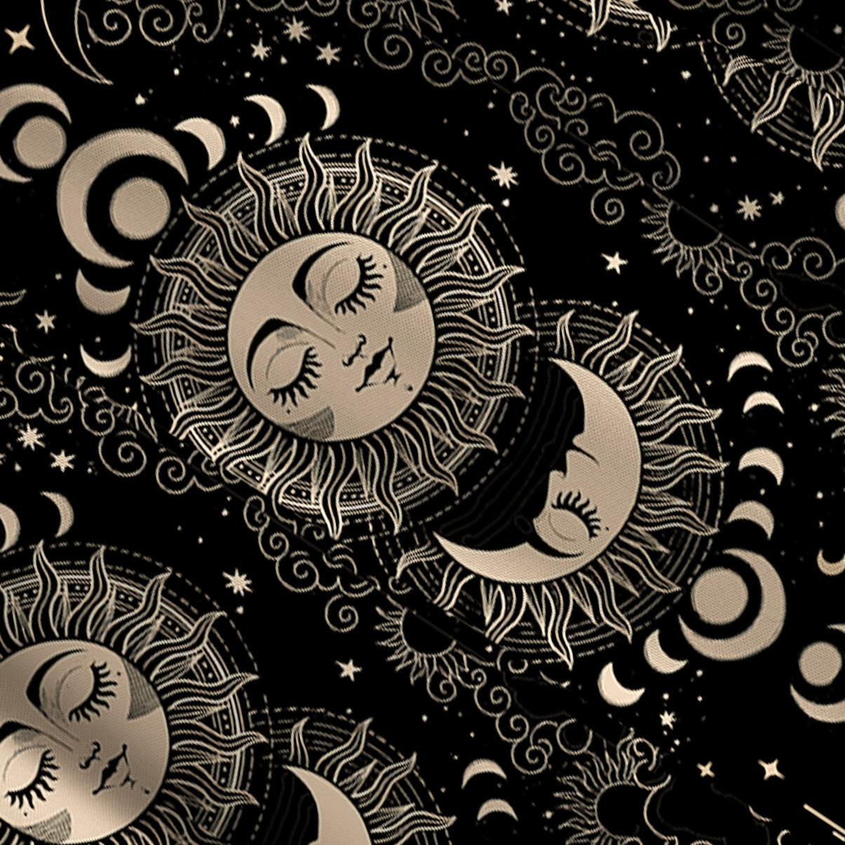 Purplehecate Lunar Eclipse Convertible Maxi Skirt