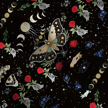 Purplehecate Moonlight Metamorphosis Convertible Maxi Skirt