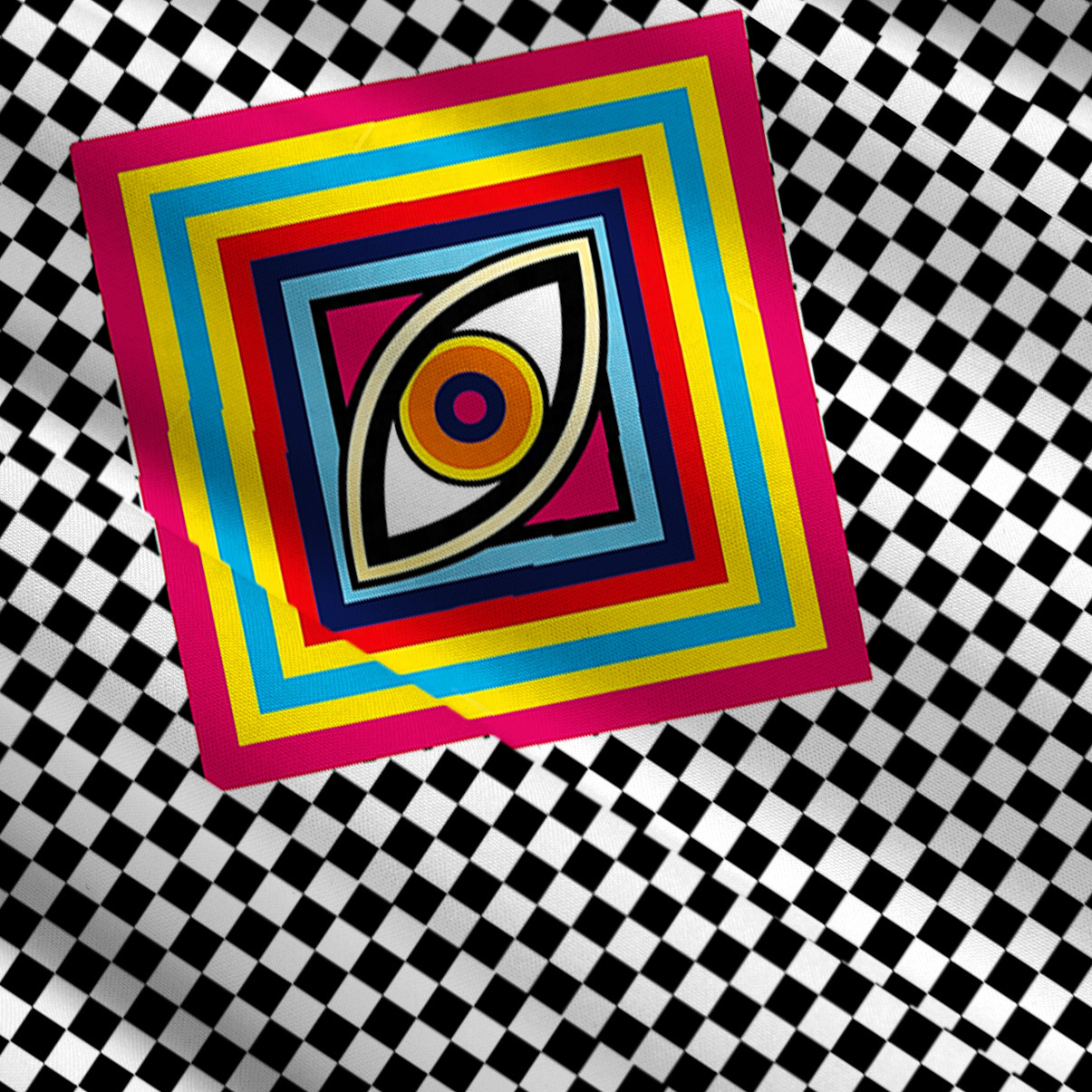 Purplehecate Eye of Illusion Convertible Maxi Skirt