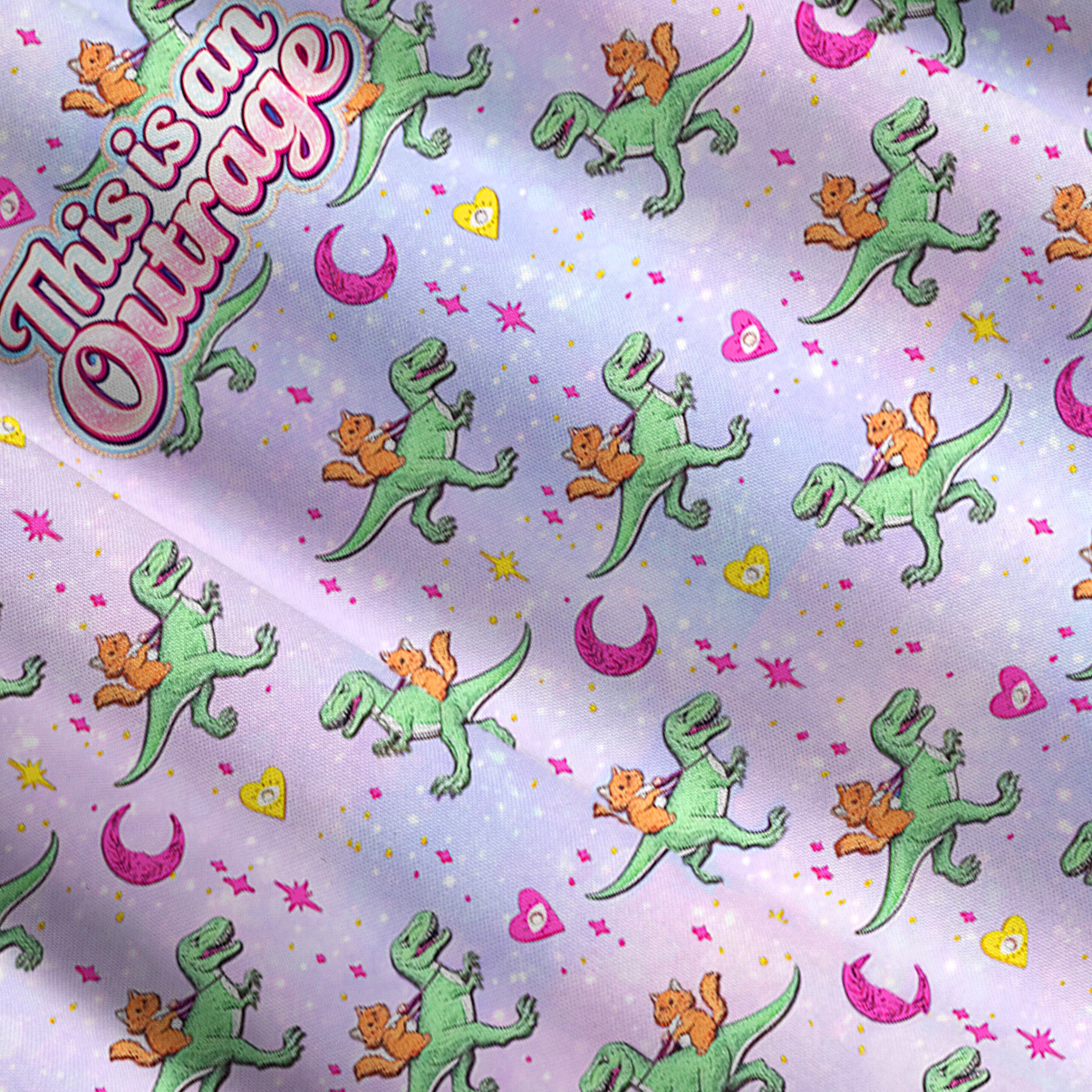 Purplehecate This is an Outrage Convertible Maxi Skirt