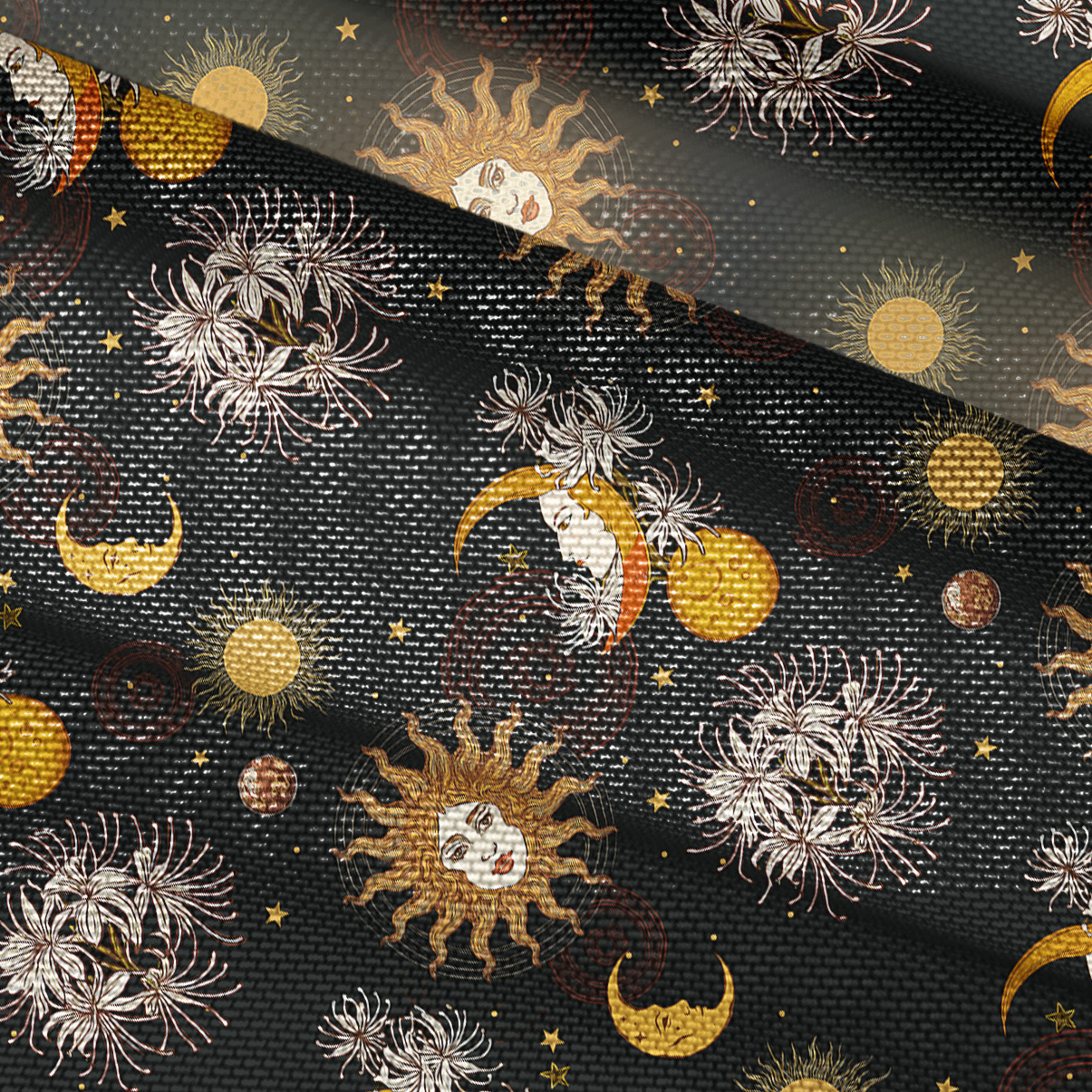 Purplehecate Stellar Symphony Mesh Button Up Shirt