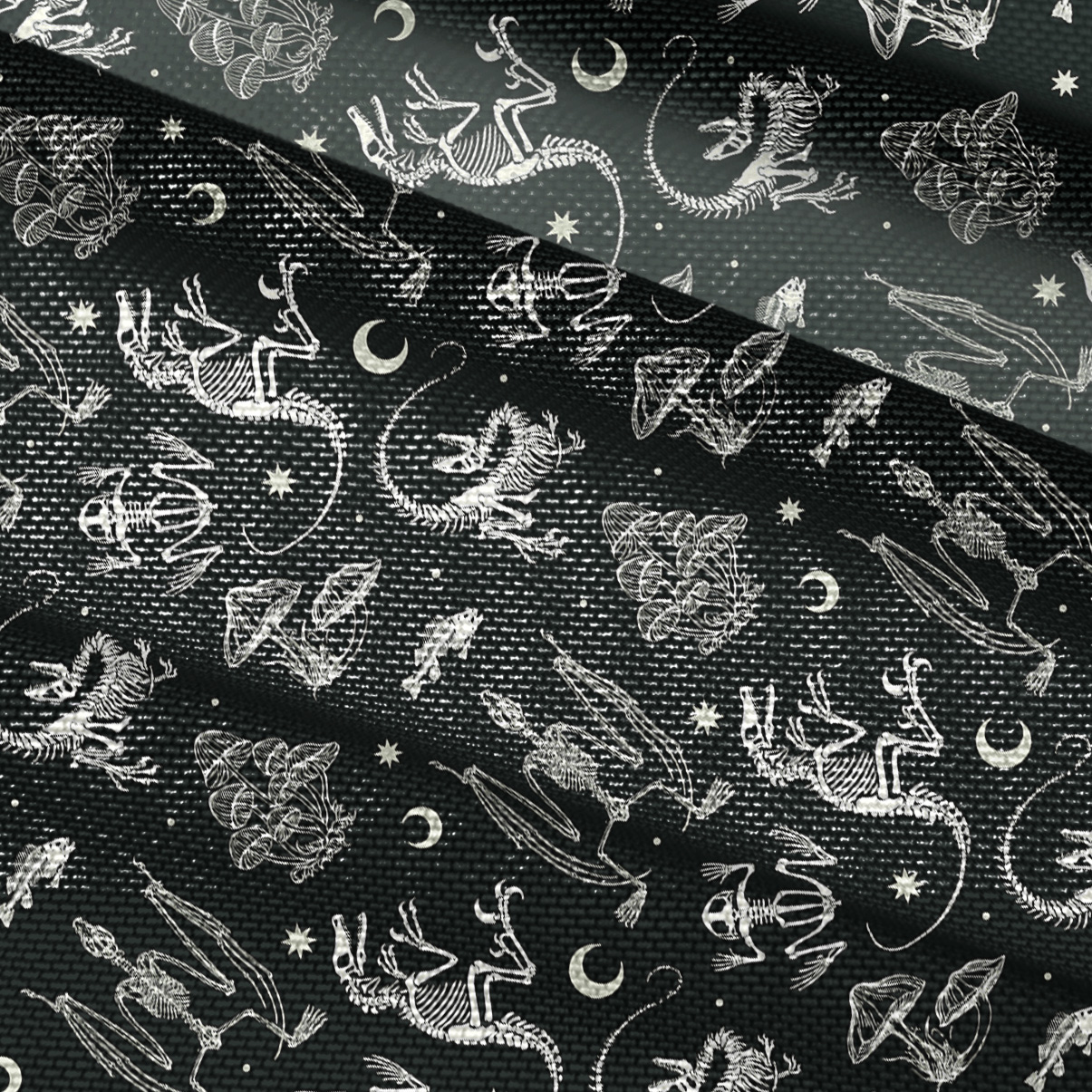 Purplehecate Prehistoric Fantasy Mesh Button Up Top