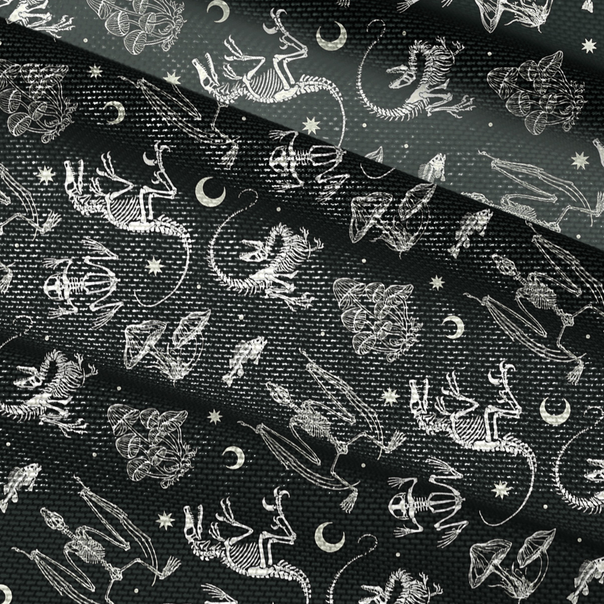 Purplehecate Prehistoric Fantasy Mesh Button Up Top