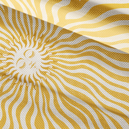 Purplehecate Radiance of the Sun Mesh Button Up Top