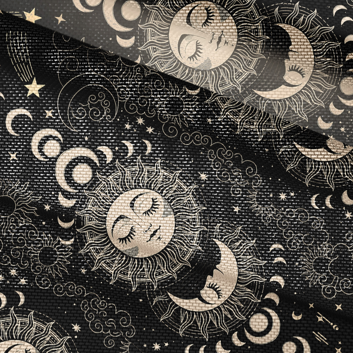 Purplehecate Lunar Eclipse Mesh Button Up Top