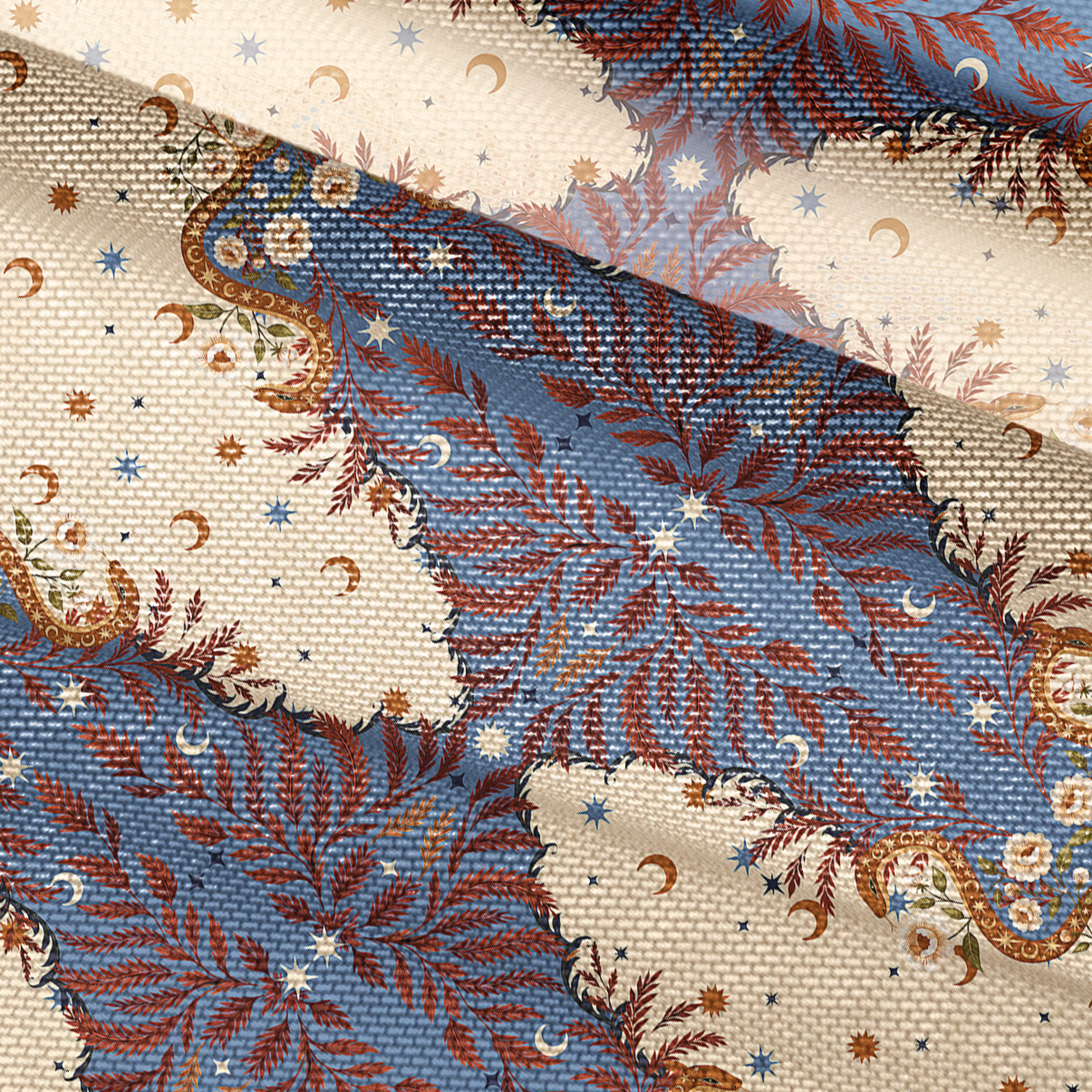 Purplehecate Celestial Ascension Mesh Button Up Shirt