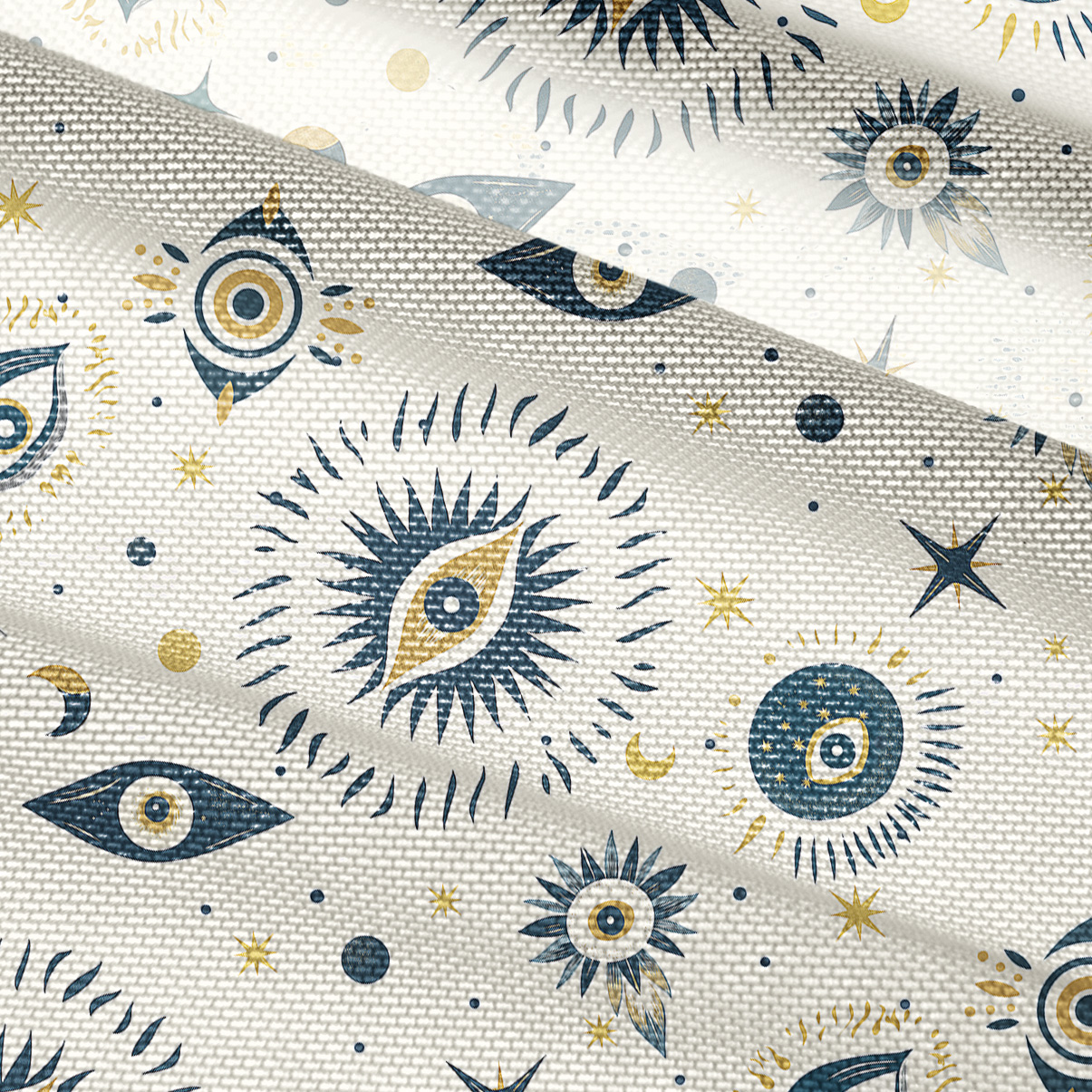 Purplehecate Sun Eye Mesh Button Up Shirt