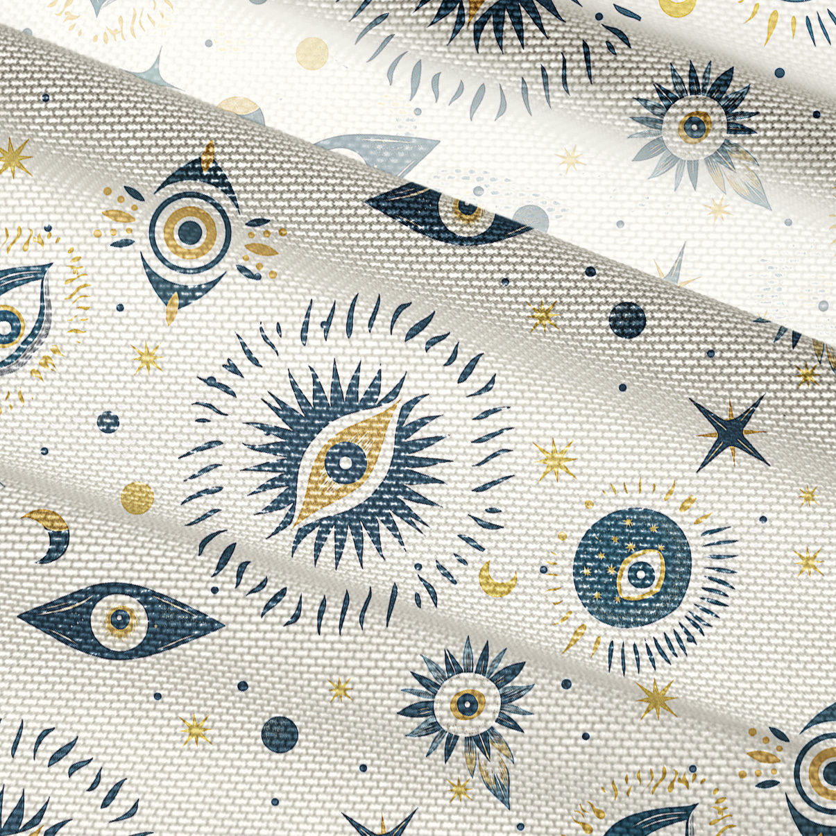 Purplehecate Sun Eye Mesh Button Up Shirt