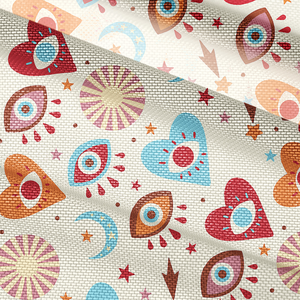 Purplehecate The Enchanted Eye of Love Mesh Button Up Shirt