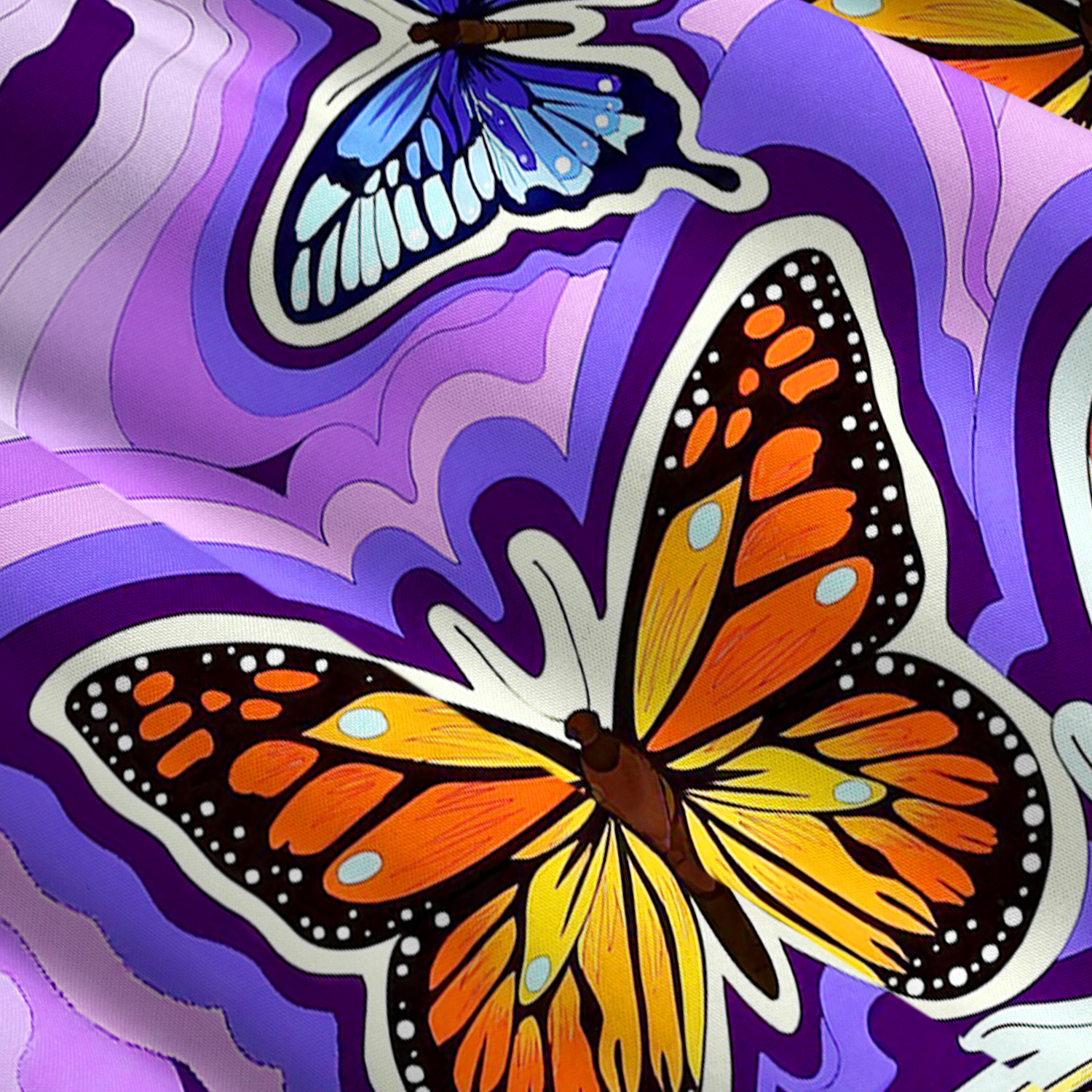 Purplehecate Psychedelic Butterfly Convertible Maxi Skirt