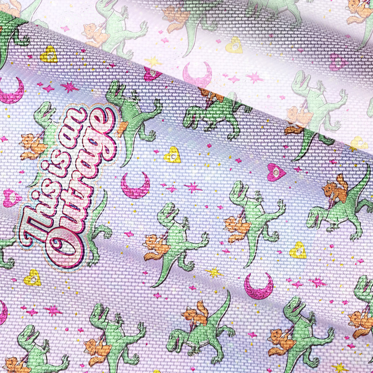 Purplehecate This is an Outrage Mesh Button Up Shirt