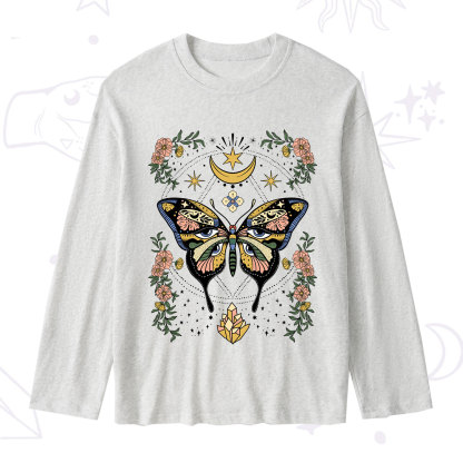 Purplehecate I Am Opening Slub Long Sleeve T-Shirt