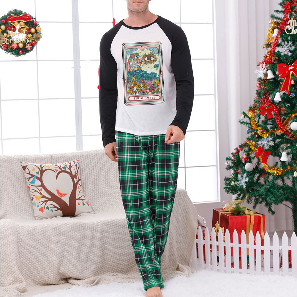 Purplehecate The Audacity Tarot Christmas Pajamas