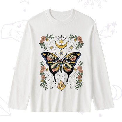 Purplehecate I Am Opening Slub Long Sleeve T-Shirt