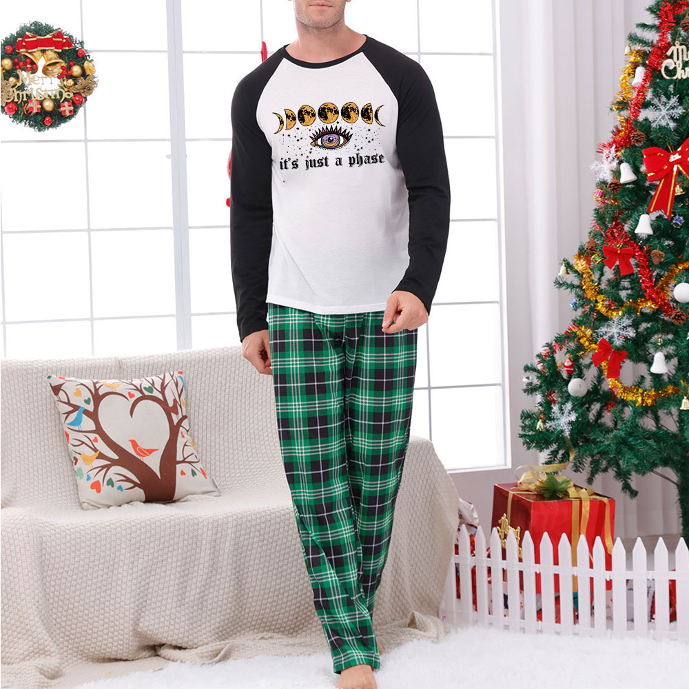 Purplehecate It's Just A Phase Christmas Pajamas