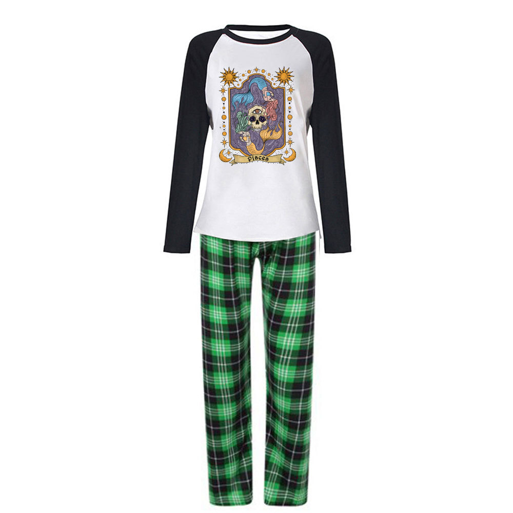 Purplehecate Pisces Zodiac Christmas Pajamas