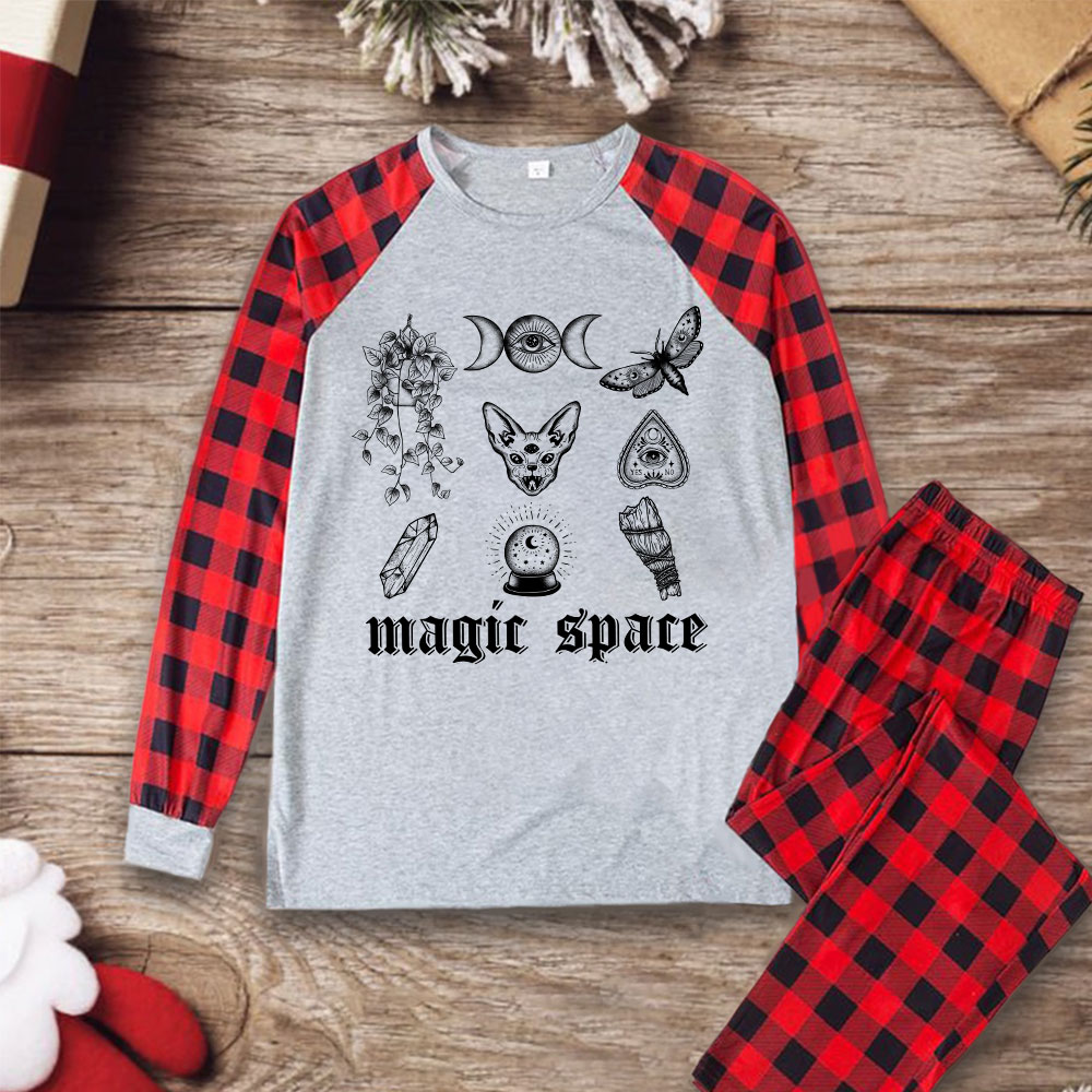 Purplehecate Magic Space Christmas Pajamas