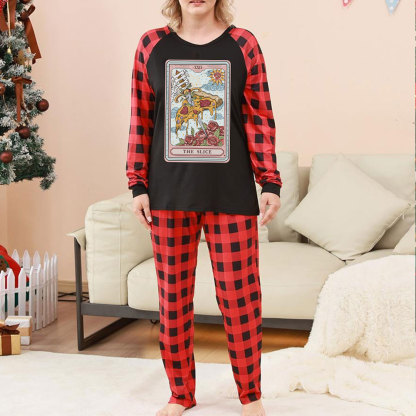 Purplehecate The Slice Tarot Christmas Pajamas