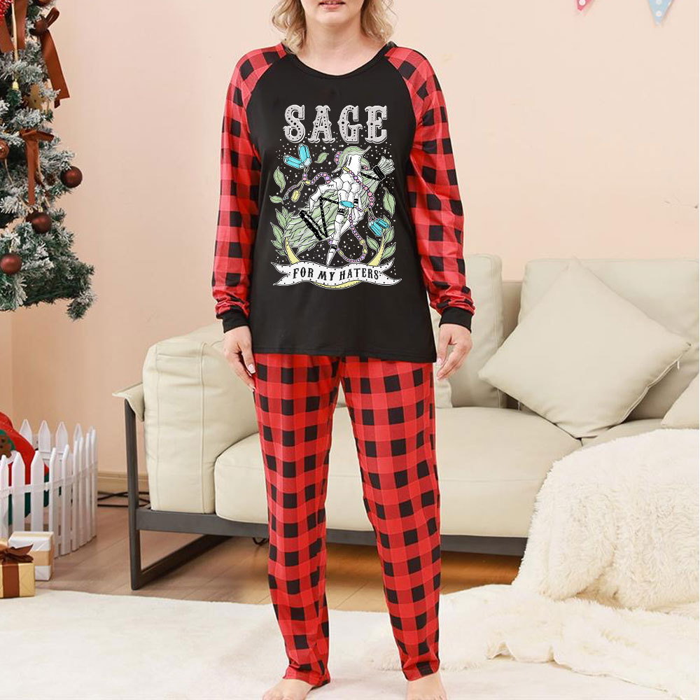 Purplehecate Sage For My Haters Christmas Pajamas