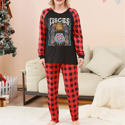 Purplehecate Pisces Spirit Zodiac Christmas Pajamas