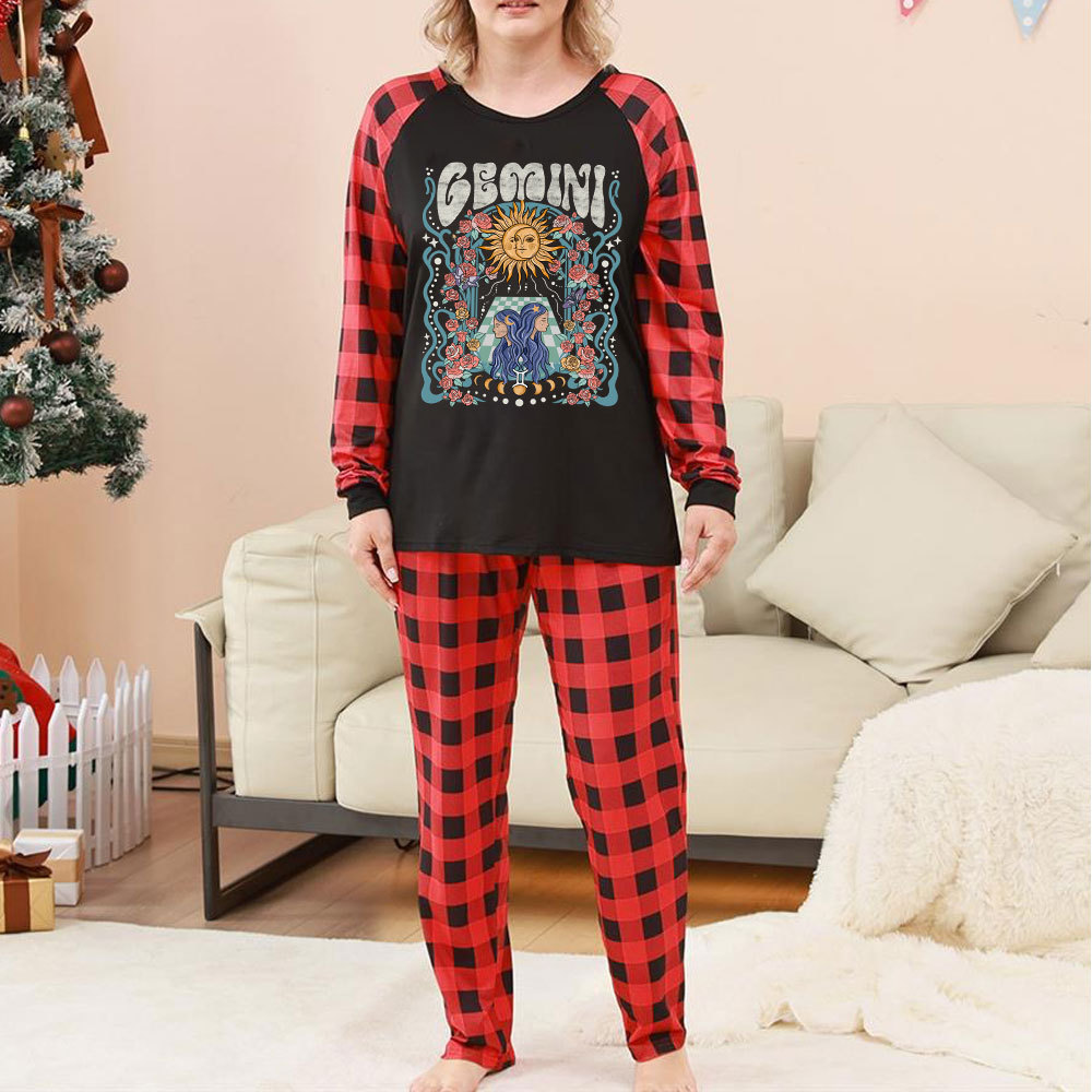 Purplehecate Gemini Spirit Zodiac Christmas Pajamas