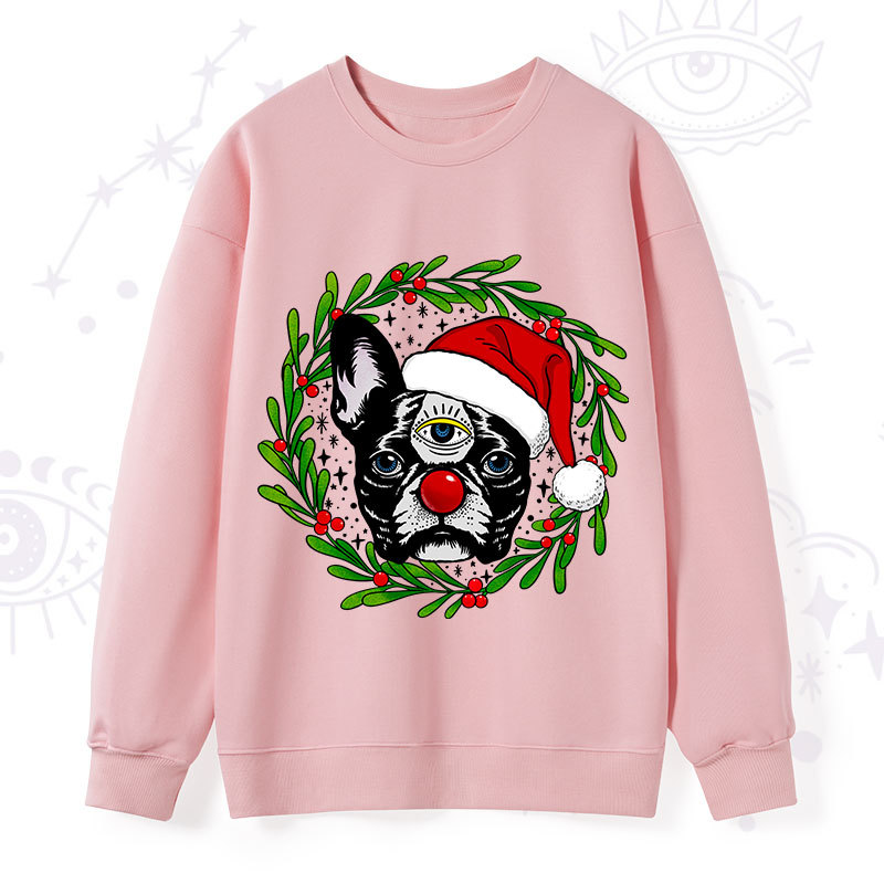 Purplehecate Christmas Celestial Canine Sweatshirt