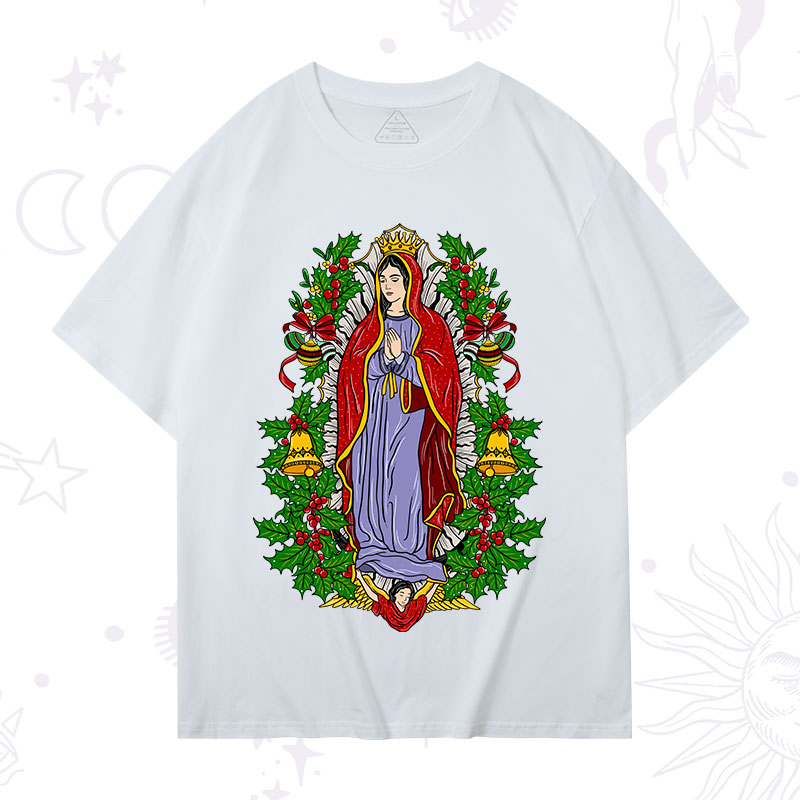 Purplehecate Christmas Mother Mary T-Shirt