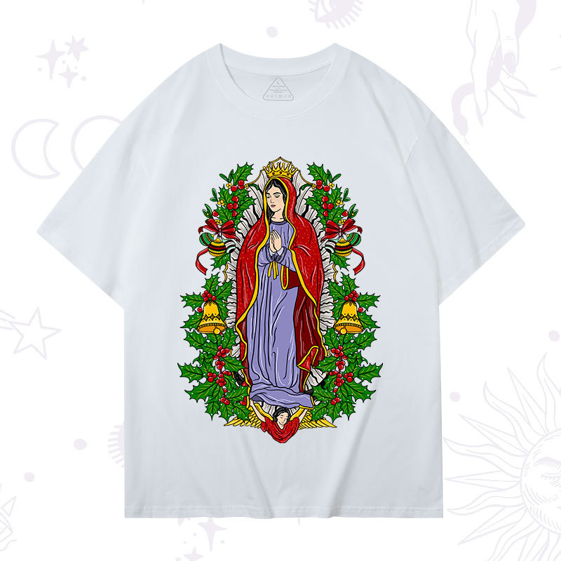 Purplehecate Christmas Mother Mary T-Shirt