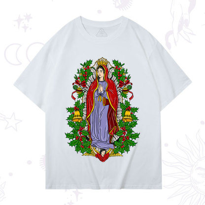Purplehecate Christmas Mother Mary T-Shirt