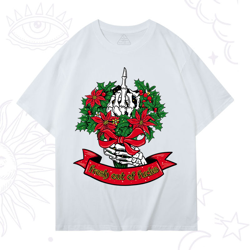 Purplehecate Christmas Fresh Out Of Fuck T-Shirt