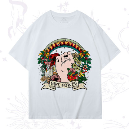 Purplehecate Christmas Girl Power T-Shirt