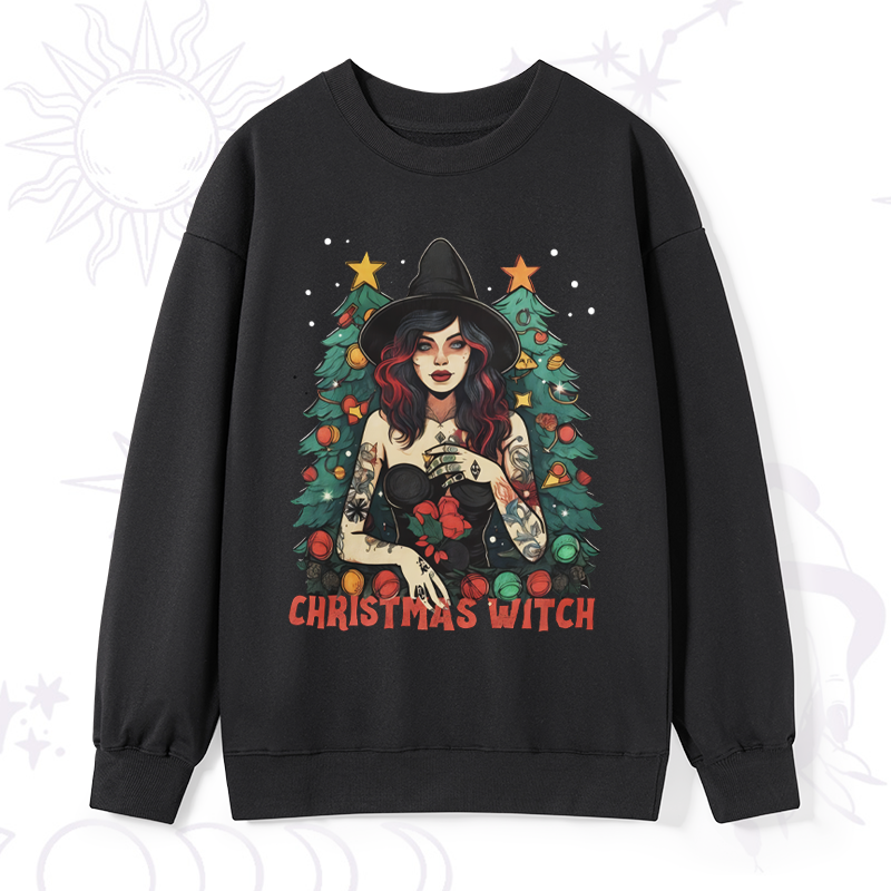Purplehecate Christmas Witch Sweatshirt