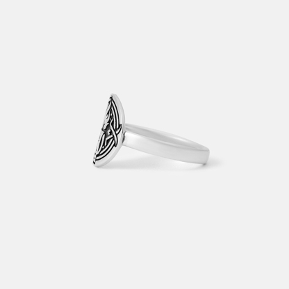 PurplehecateTorch of Light Sterling Silver Ring